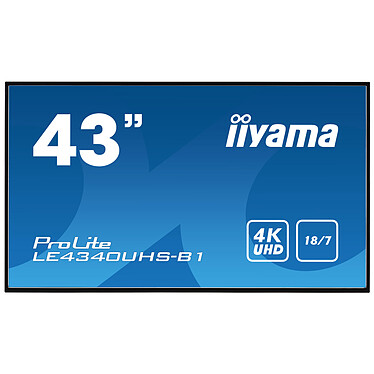 iiyama 43" LED - Prolite LE4340UHS-B1