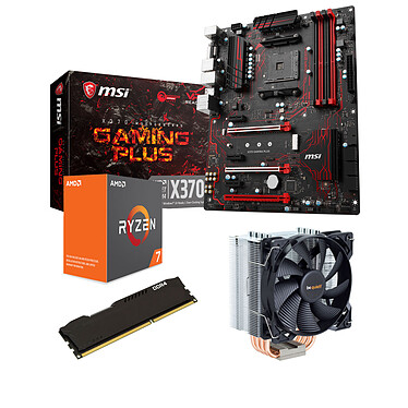 Kit Upgrade PC AMD Ryzen 7 1700X MSI X370 GAMING PLUS 8 Go