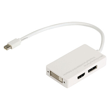 Valueline Adaptador mini DisplayPort macho vers DVI + DisplayPort + HDMI