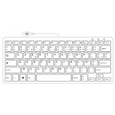 cheap R-Go Compact Keyboard White