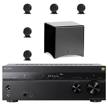 Sony STR-DN1080 + Cabasse pack Eole 3 5.1 WS Noir
