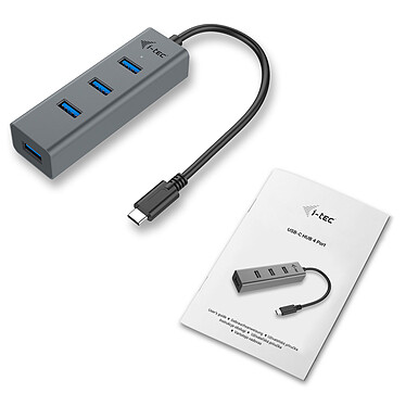 Opiniones sobre i-tec USB-C Metal Hub 4 Port