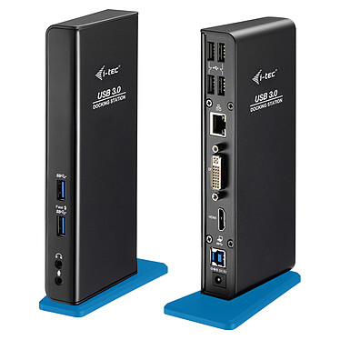 i-tec USB 3.0 Dual Docking Station Porta di ricarica USB
