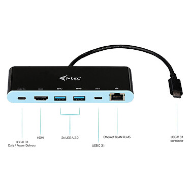 Review i-tec USB-C 4K Mini Docking Station PD/Data