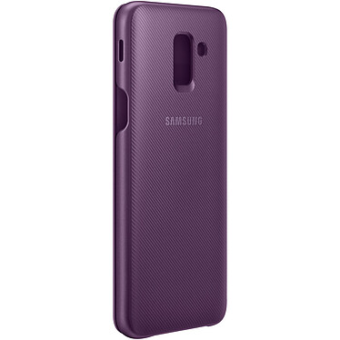 Samsung Flip Wallet Violet Galaxy J6 2018 pas cher