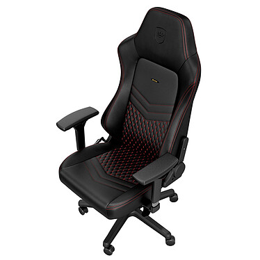 Review Noblechairs HERO Leather (black/red)