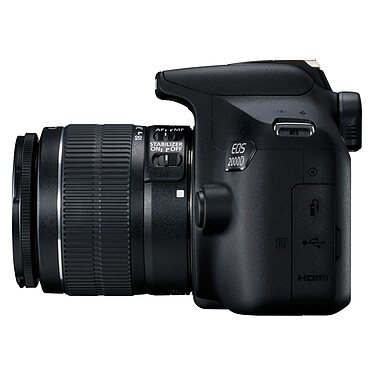 Avis Canon EOS 2000D + EF-S 18-55 mm IS II + Kingston Canvas Select SDCS/16GB