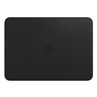Apple Housse Cuir MacBook Pro 13" Noir Housse en cuir pour MacBook Pro 13"
