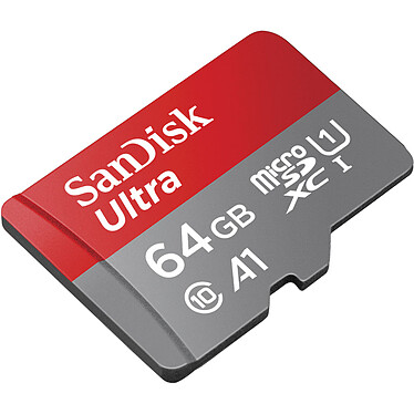 Acheter SanDisk Ultra microSDXC UHS-I U1 64 Go + Adaptateur SD