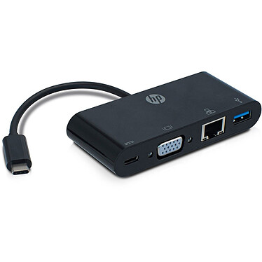 Avis HP USB-C vers Hub VGA