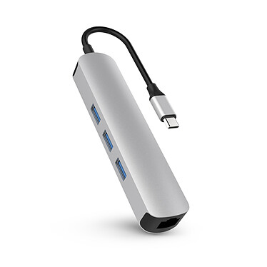 HyperDrive USB-C 6-in-1 (Argento)
