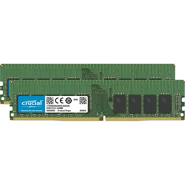 Crucial DDR4 64 GB (2 x 32 GB) 2933 MHz ECC Registered CL21 DR X4
