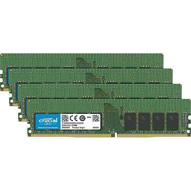 Crucial DDR4 64 Go (4 x 16 Go) 2933 MHz ECC Registered CL21 SR X4