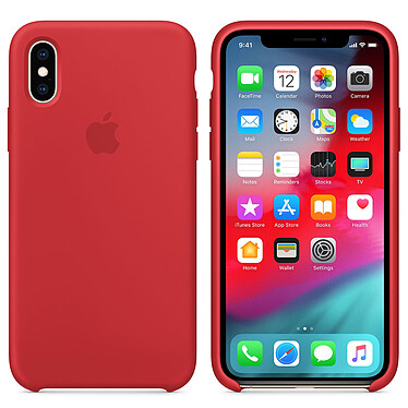 Apple Funda de silicona (PRODUCTO)RED Apple iPhone Xs