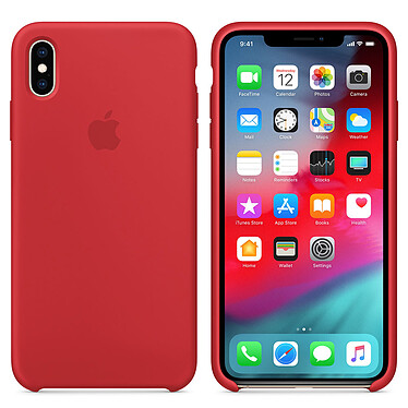 Apple Funda de silicona (PRODUCTO)RED Apple iPhone Xs Max
