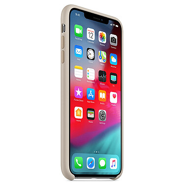 Avis Apple Coque en silicone Gris Sable Apple iPhone Xs Max