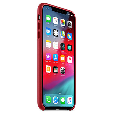 Avis Apple Coque en cuir (PRODUCT)RED Apple iPhone Xs Max