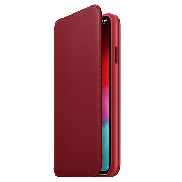 Apple Étui Folio en cuir (PRODUCT)RED Apple iPhone Xs Max