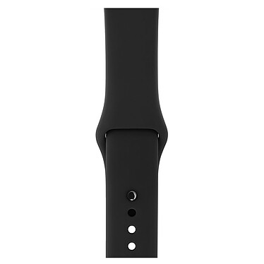 Avis Apple Watch Series 3 GPS + Cellular Aluminium Gris Sidéral Sport Noir 42 mm