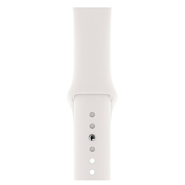 Avis Apple Watch Series 4 GPS + Cellular Aluminium Argent Sport Blanc 44 mm · Reconditionné