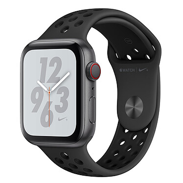 Apple Watch Nike+ Series 4 GPS + Cellular Aluminium Gris Sport Anthracite/Noir 44 mm