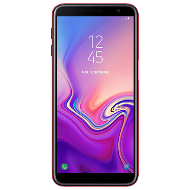 Samsung Galaxy J6+ Rouge · Reconditionné