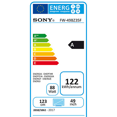 Sony FW-49BZ35F pas cher