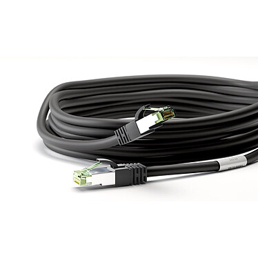 Buy Goobay RJ45 Cat 8.1 S/FTP cable 0.25 m (Black)
