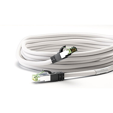 Buy Goobay RJ45 Cat 8.1 S/FTP cable 0.50 m (White)