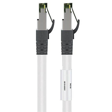 Review Goobay RJ45 Cat 8.1 S/FTP cable 0.25 m (White)