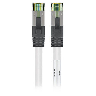 Goobay Cable RJ45 Cat 8.1 S/FTP 2 m (Blanco)