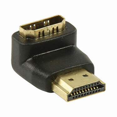 Nedis Adaptateur HDMI mâle / HDMI femelle (coudé 90°) - CVGP34901BK
