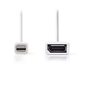 Nedis Mini DisplayPort male to DisplayPort female cable