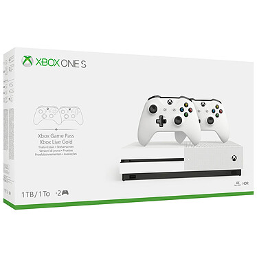 Microsoft Xbox One S (1 To) + 2ème Manette