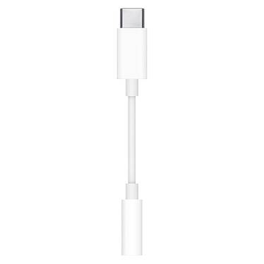 Apple Adaptateur USB-C vers mini-jack 3,5 mm Blanc
