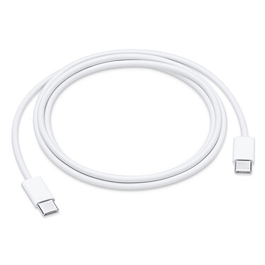 Apple Câble de Charge USB-C vers USB-C Blanc - 1m Câble de charge USB-C vers USB-C (Mâle/Mâle)
