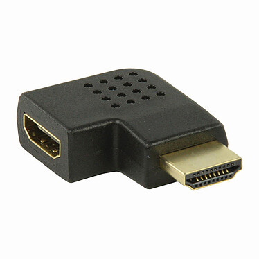 Nedis HDMI male to HDMI female adapter (right-hand bend)