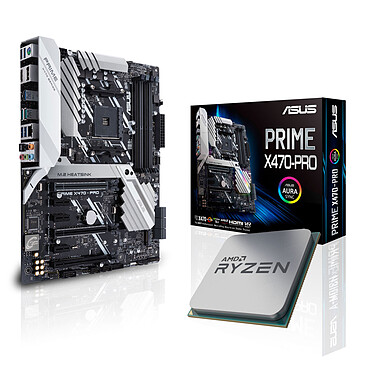 Kit de actualización PC AMD Ryzen 7 2700X ASUS PRIME X470-PRO