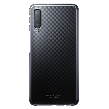 Samsung Gradation Clear Cover Noir Galaxy A7 2018