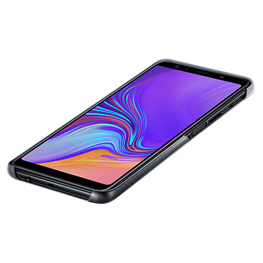 Acheter Samsung Gradation Clear Cover Noir Galaxy A7 2018