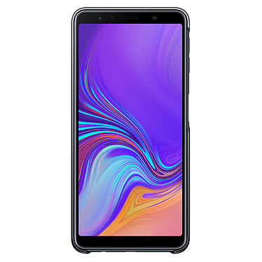 Avis Samsung Gradation Clear Cover Noir Galaxy A7 2018