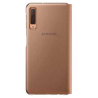 Comprar Samsung Flip Wallet Gold Galaxy A7 2018