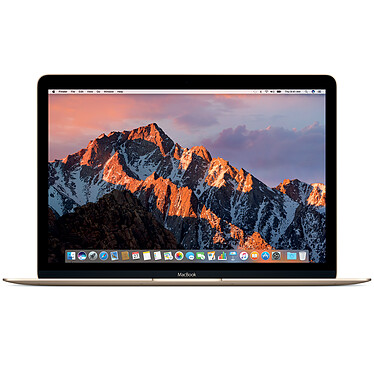 Apple MacBook 12" Or (MRQP2FN/A) Intel Core i5 (1.3 GHz) 8 Go SSD 512 Go 12" LED Wi-Fi AC/Bluetooth Webcam Mac OS X Mojave
