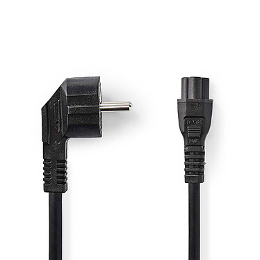 Review Nedis 3-pole power cable black - 5 m