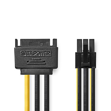 Nedis SATA to PCI-E 6-Pin Power Adapter