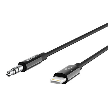 Opiniones sobre Belkin Lightning to Jack 3.5 mm Cable Negro - 180 cm 
