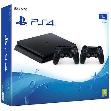 Sony PlayStation 4 Slim (1TB) + DualShock v2