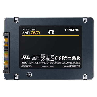Samsung SSD 860 QVO 4 To pas cher