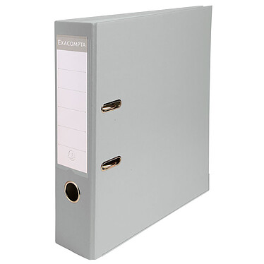 Exacompta Lever Arch File 80mm Grey