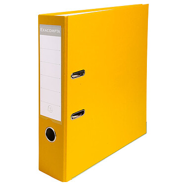 Exacompta Lever Arch File 80mm Yellow
